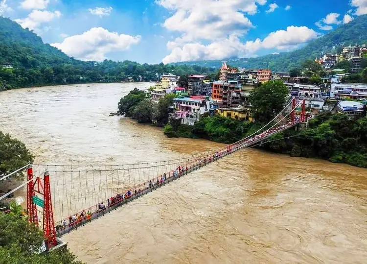 Rishikesh a best place to visit in Uttarakhand during monsoon