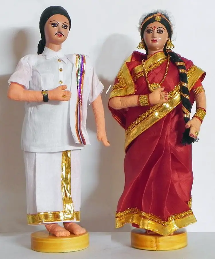 Angavastra a traditional dress of Tamil Nadu for men