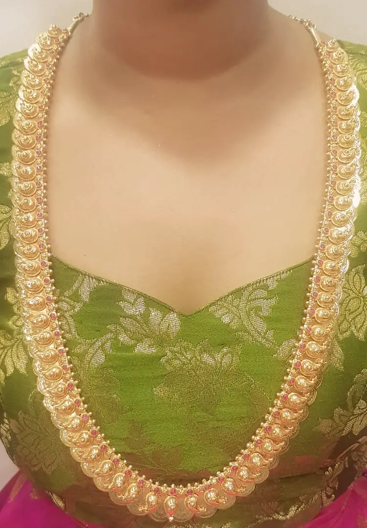 Mangamalai a traditional accessories of Tamil Nadu for women