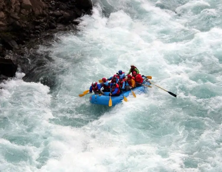 Experience the thrill of white-water rafting for an adrenaline rush.
